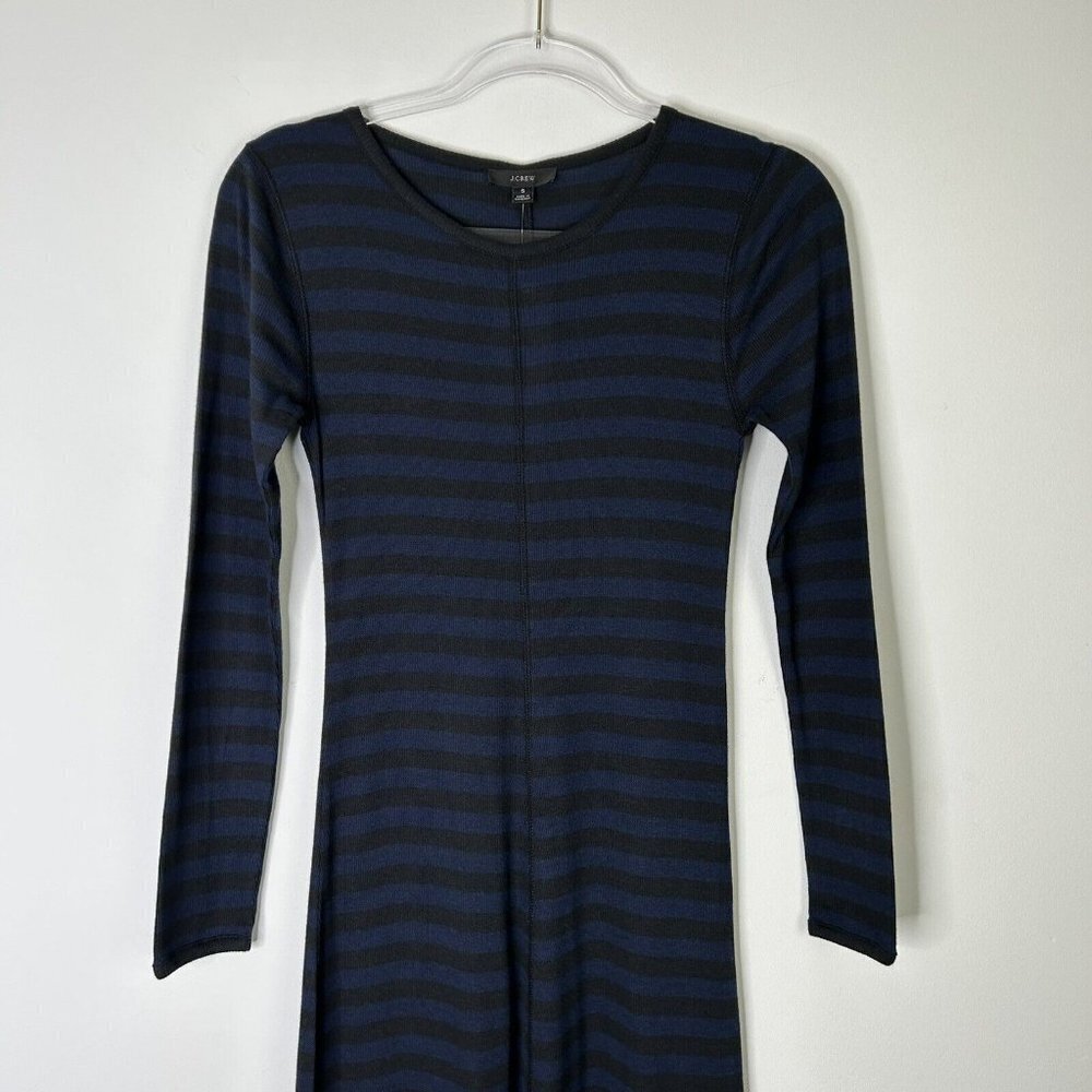 NEW J Crew Modal Ribbed Knit Midi Dress Size Small - Picture 4 of 13
